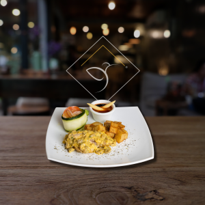 Pollo con champiñones