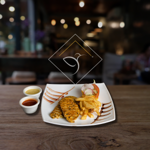 Pechuga con salsa al ajillo