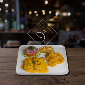 Filete de pescado al ajillo